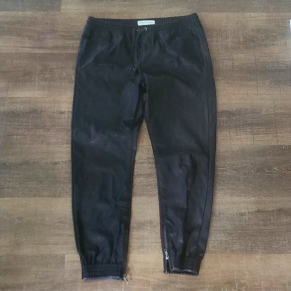 BULLHEAD VEGAN LEATHER JOGGERS